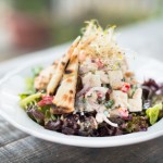 Salade de poulet fermier rôti