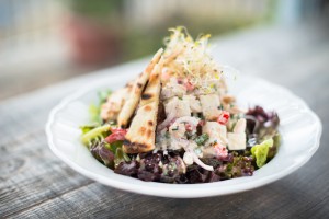 Salade de poulet fermier rôti